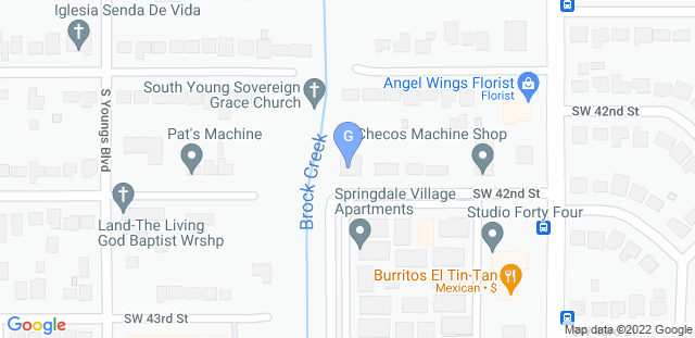 Map to Gorilla Judo and BJJ Club 